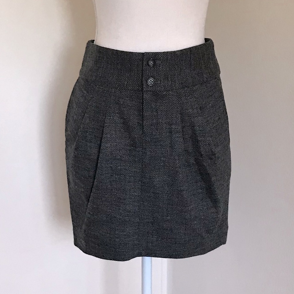 Banana Republic wool karine skirt